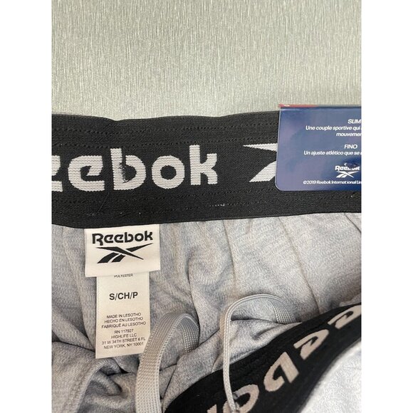 Reebok Pyro Training Shorts Slim 9” Men’s Small Sleet Heather  Light Gray Color - Picture 10 of 11